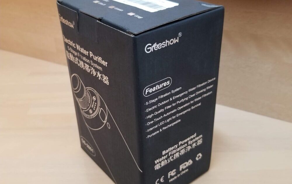 GreeShow 携帯浄水器 GS-2801の機能や特徴